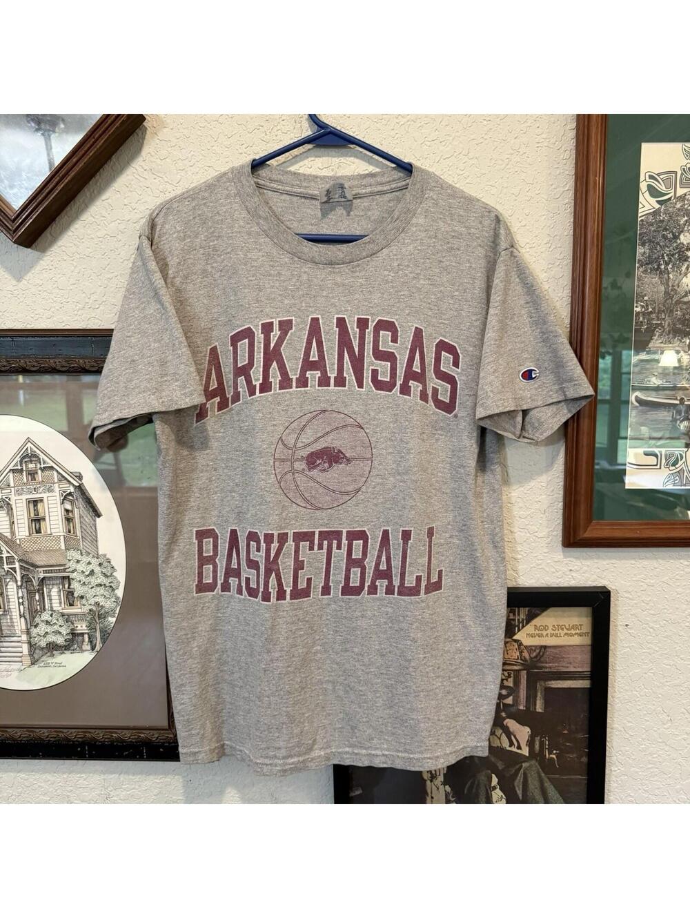 Vintage Arkansas Razorbacks 90s USA Champion Shirt Size Men’s Medium